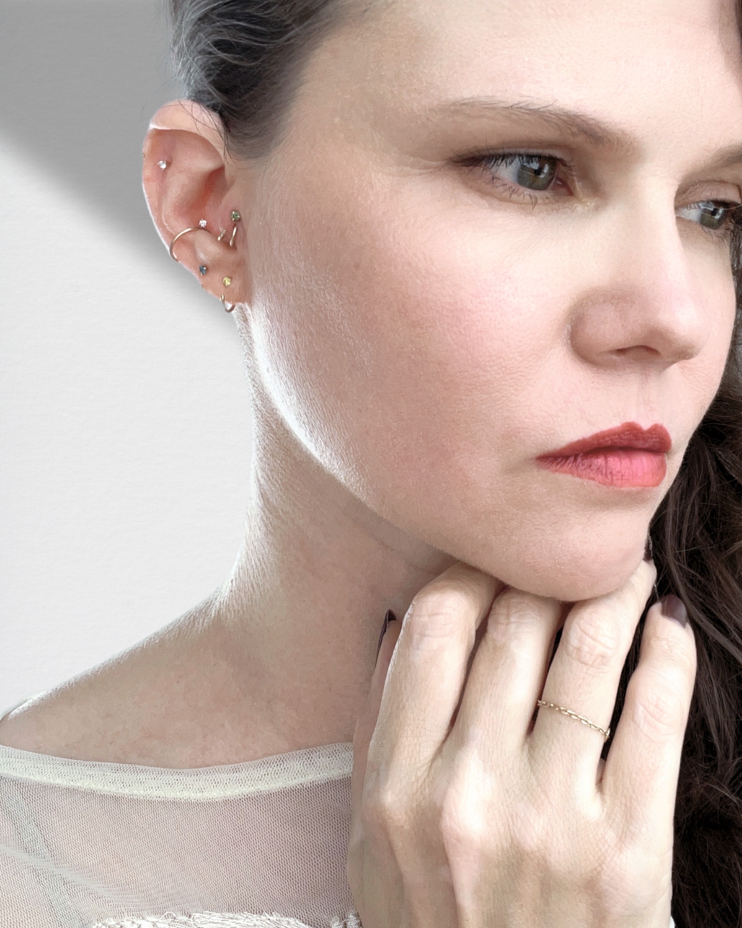 EARCUFF SNUG DIAMOND CLASSIC